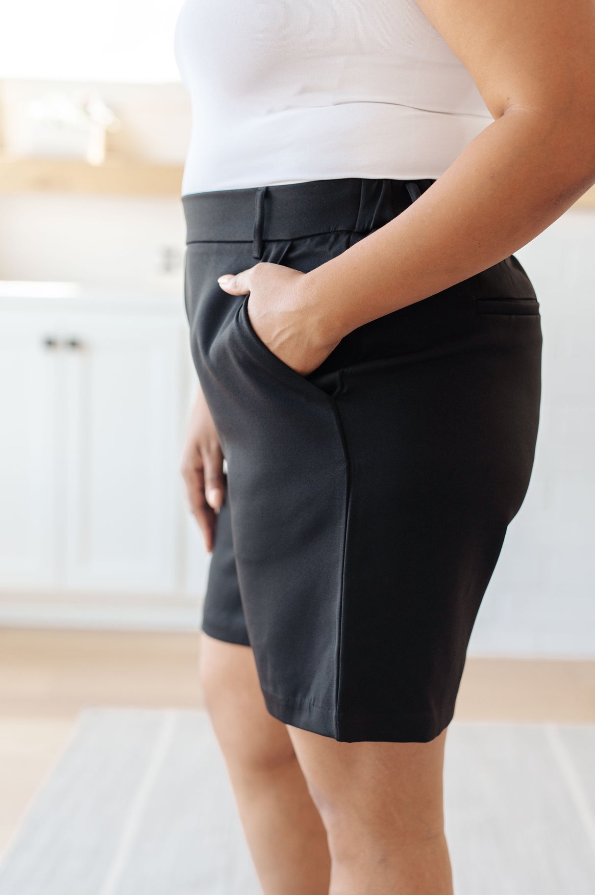 Conozca mejor los pantalones cortos de cintura alta