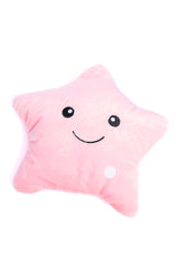 Estrella LED brillante en color rosa