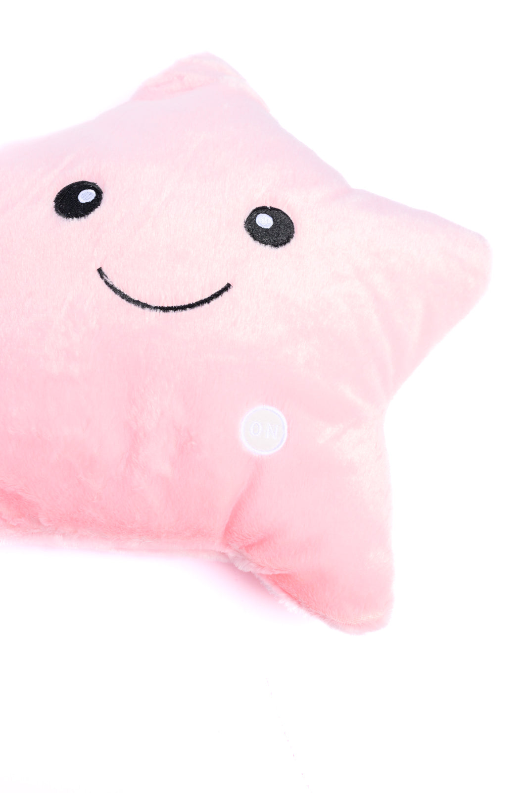 Estrella LED brillante en color rosa