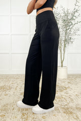 Pantalones de pierna recta Leg Day Legends en negro