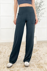 Pantalones de pierna recta Leg Day Legends en azul marino nocturno