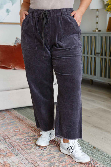 Less Confused Corduroy Pants - Liarian Unlimited Boutique