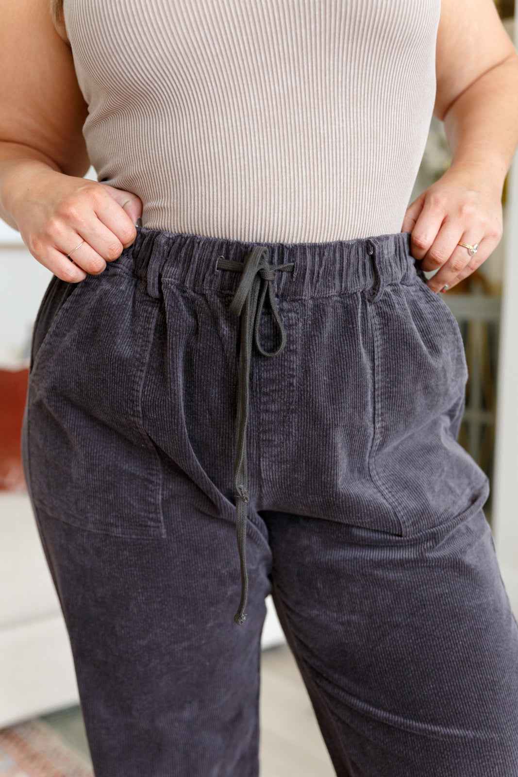 Less Confused Corduroy Pants - Liarian Unlimited Boutique
