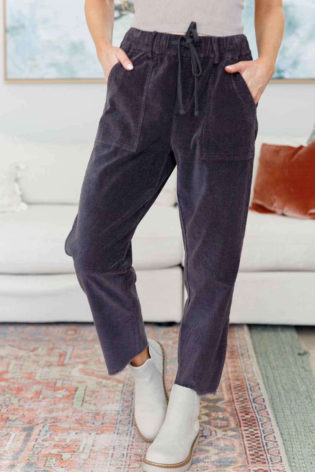 Less Confused Corduroy Pants - Liarian Unlimited Boutique