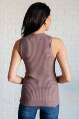 Let Me Listen It - Camiseta sin mangas de canalé