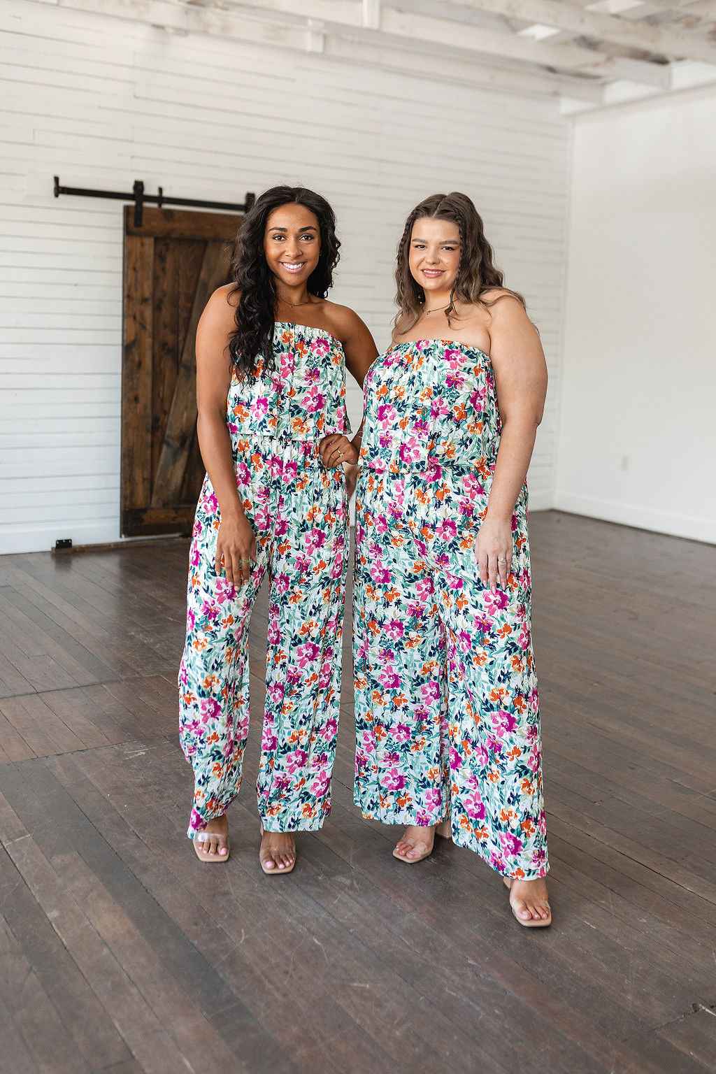 Life of the Party Floral Jumpsuit in Green - Liarian Unlimited Boutique
