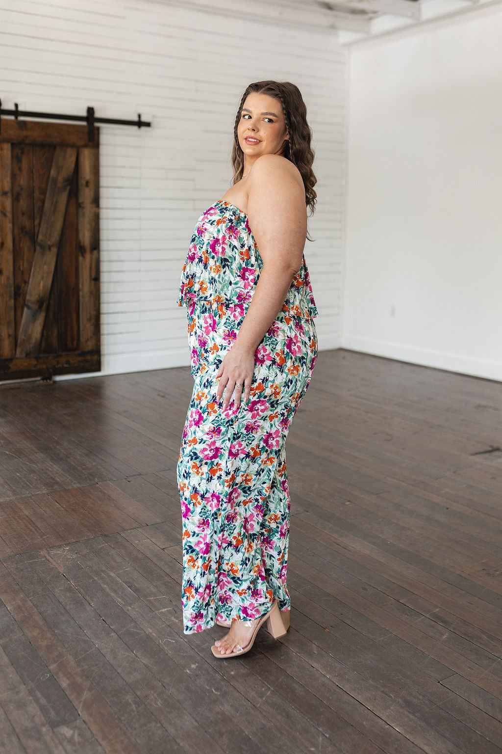 Life of the Party Floral Jumpsuit in Green - Liarian Unlimited Boutique