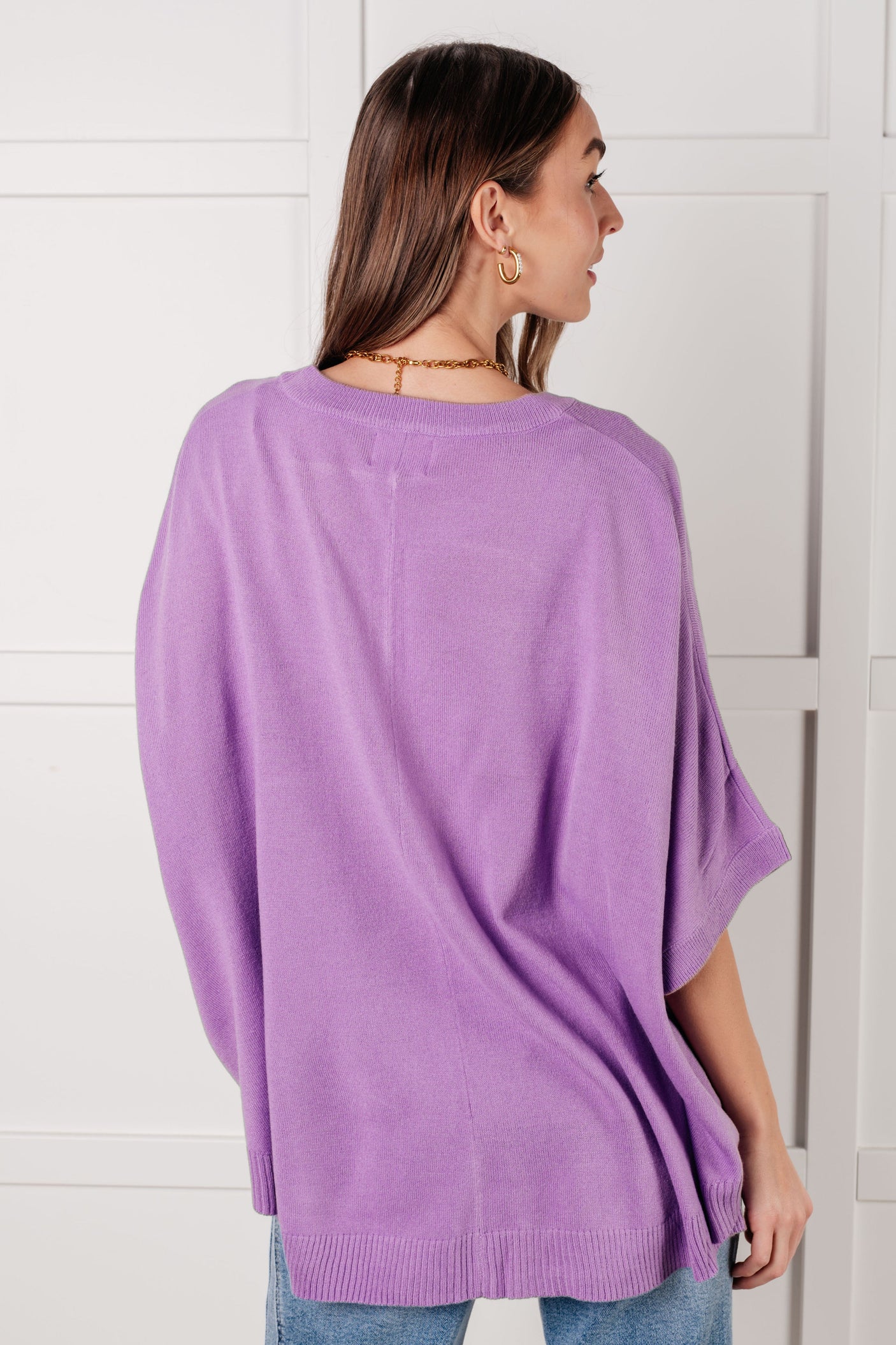 Lilac Whisper Dolman Sleeve Top - Liarian Unlimited Boutique