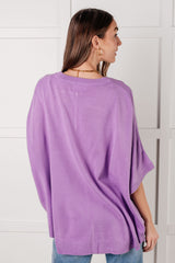 Lilac Whisper Dolman Sleeve Top - Liarian Unlimited Boutique