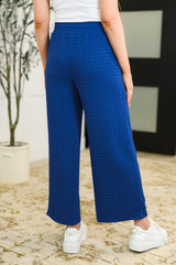 Listen Intently Textured Top and Pants Set