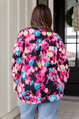 Lizzy Top in Painted Floral - Liarian Unlimited Boutique