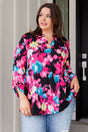 Lizzy Top in Painted Floral - Liarian Unlimited Boutique