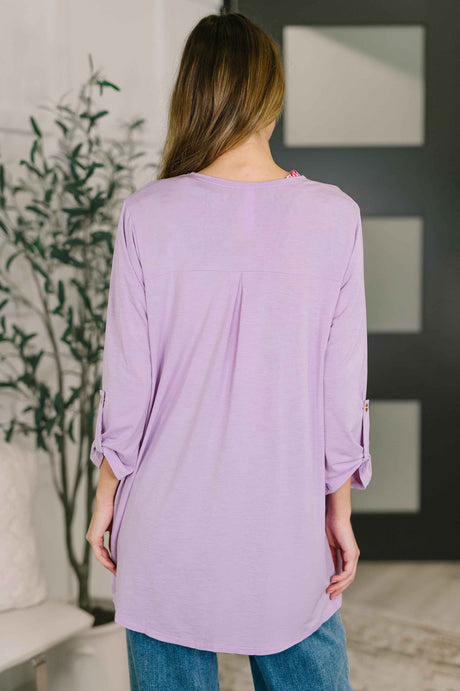 Lizzy Cardigan in Orchid Bloom