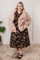 Vestido con botones y corpiño fruncido Look My Way