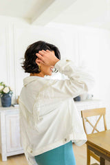 Loretta Rhinestone Fringe Jacket