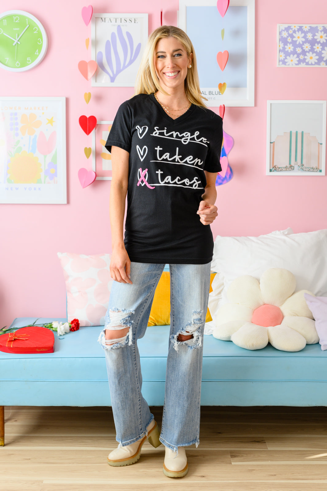 Camiseta Love &amp; Tacos