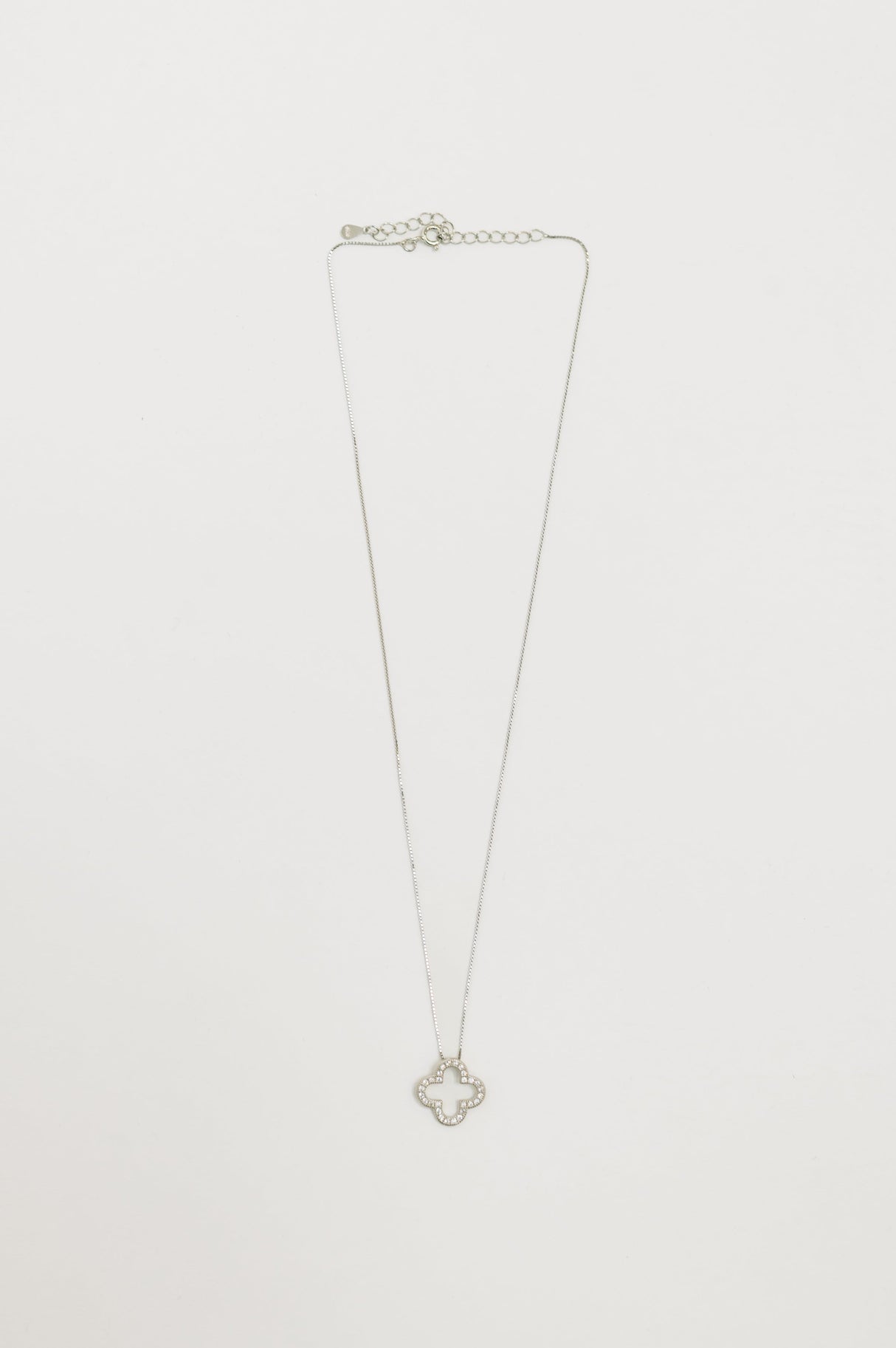 Lucky Girl Syndrome Sterling Silver Pendant Necklace