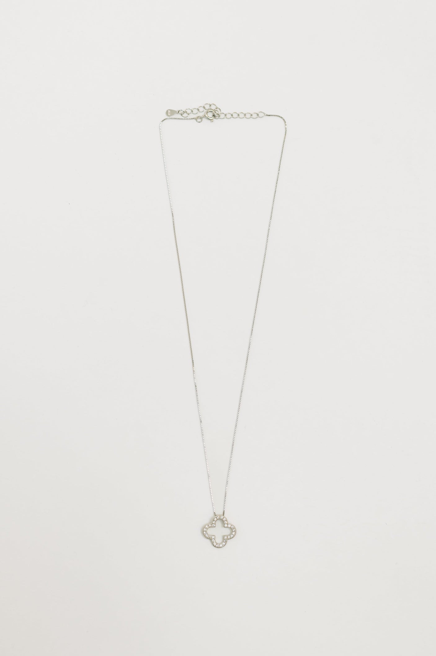 Lucky Girl Syndrome Sterling Silver Pendant Necklace