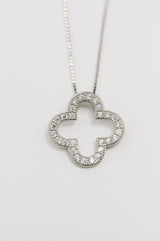 Lucky Girl Syndrome Sterling Silver Pendant Necklace