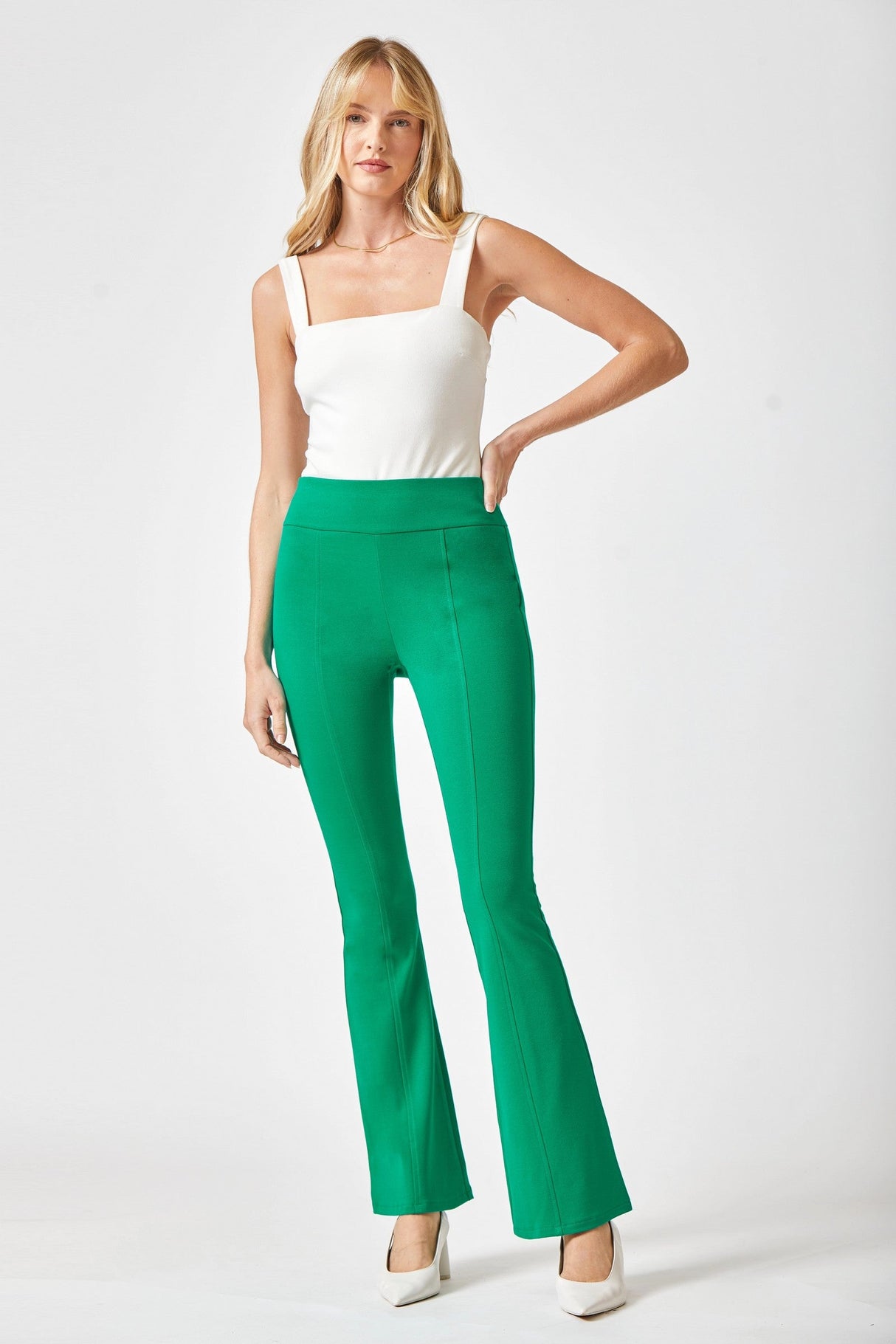 Pantalones acampanados mágicos en once colores