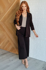 Magic 3/4 Blazer in Chocolate - Liarian Unlimited Boutique