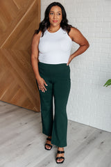 Magic Straight Pants in Hunter Green - Liarian Unlimited Boutique