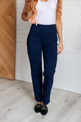 Magic Straight Pants in Navy - Liarian Unlimited Boutique