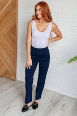 Magic Straight Pants in Navy - Liarian Unlimited Boutique