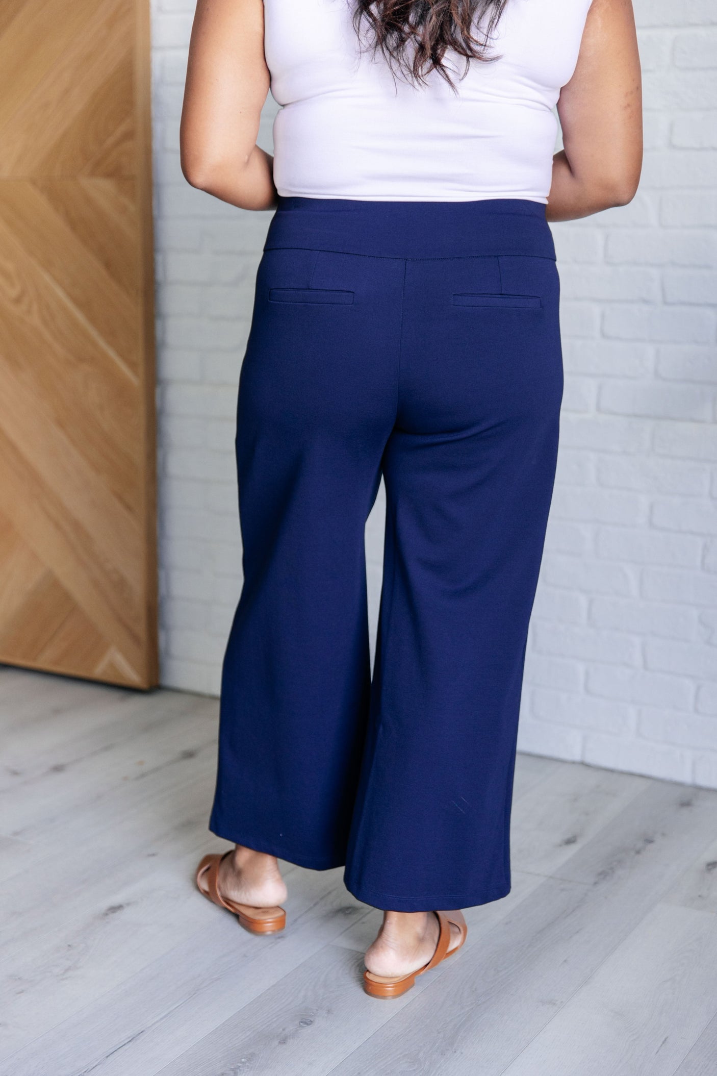 Pantalones cortos Magic Wide Leg en azul marino