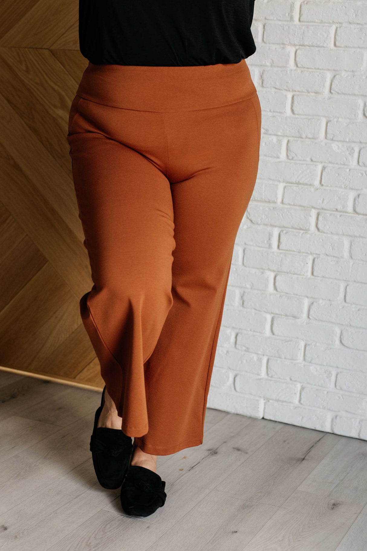 Pantalones cortos Magic Wide Leg en color óxido