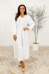 Vestido de arce con flores