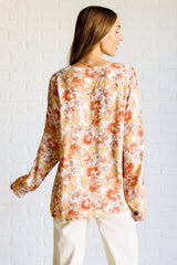 Blusa floral Marigold Dreams