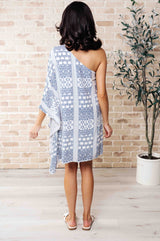 Vestido Marjorie de un solo hombro