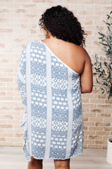 Vestido Marjorie de un solo hombro