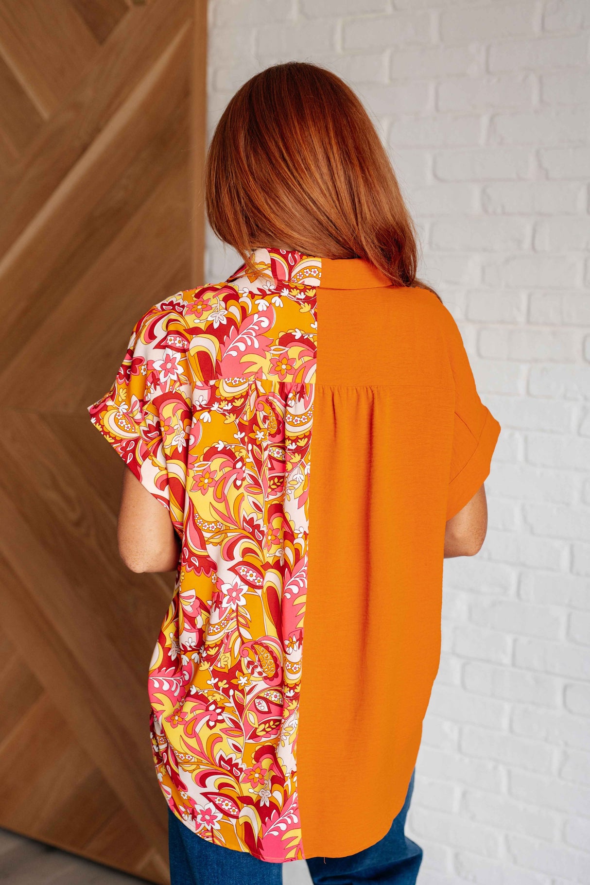 Two Sides To The Story Blouse - Liarian Unlimited Boutique