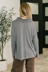 Metro Flow Center Seam Turtleneck