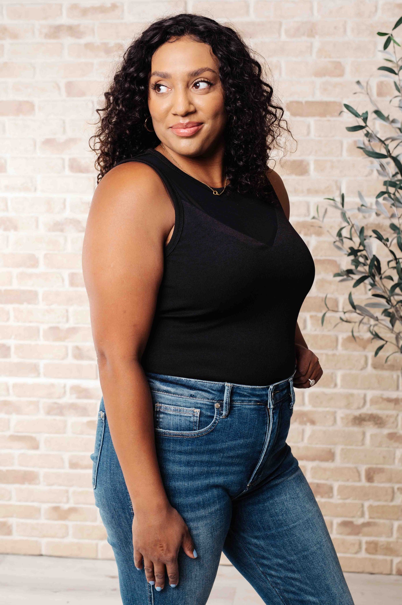 Body de malla con cuello en V "Te extraño mucho"