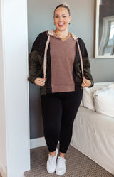 Mixed Emotions Color Block Hoodie - Liarian Unlimited Boutique