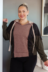 Mixed Emotions Color Block Hoodie - Liarian Unlimited Boutique