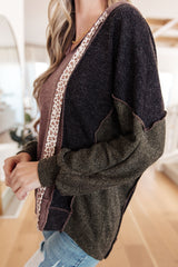 Mixed Emotions Color Block Hoodie - Liarian Unlimited Boutique