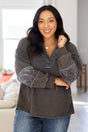 Moonstone Mineral Wash Pullover - Liarian Unlimited Boutique