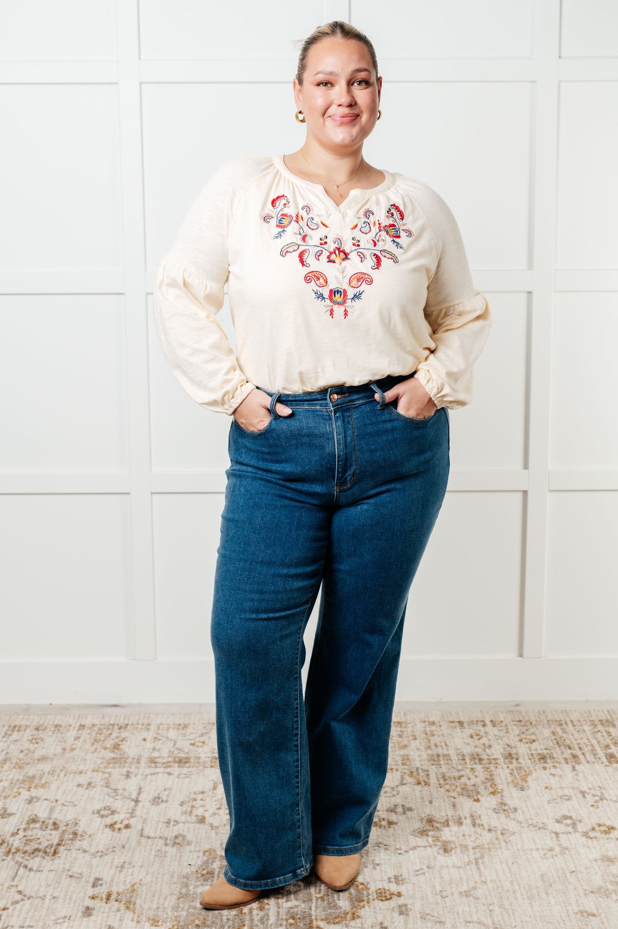 Blusa bordada más de lo que piensas