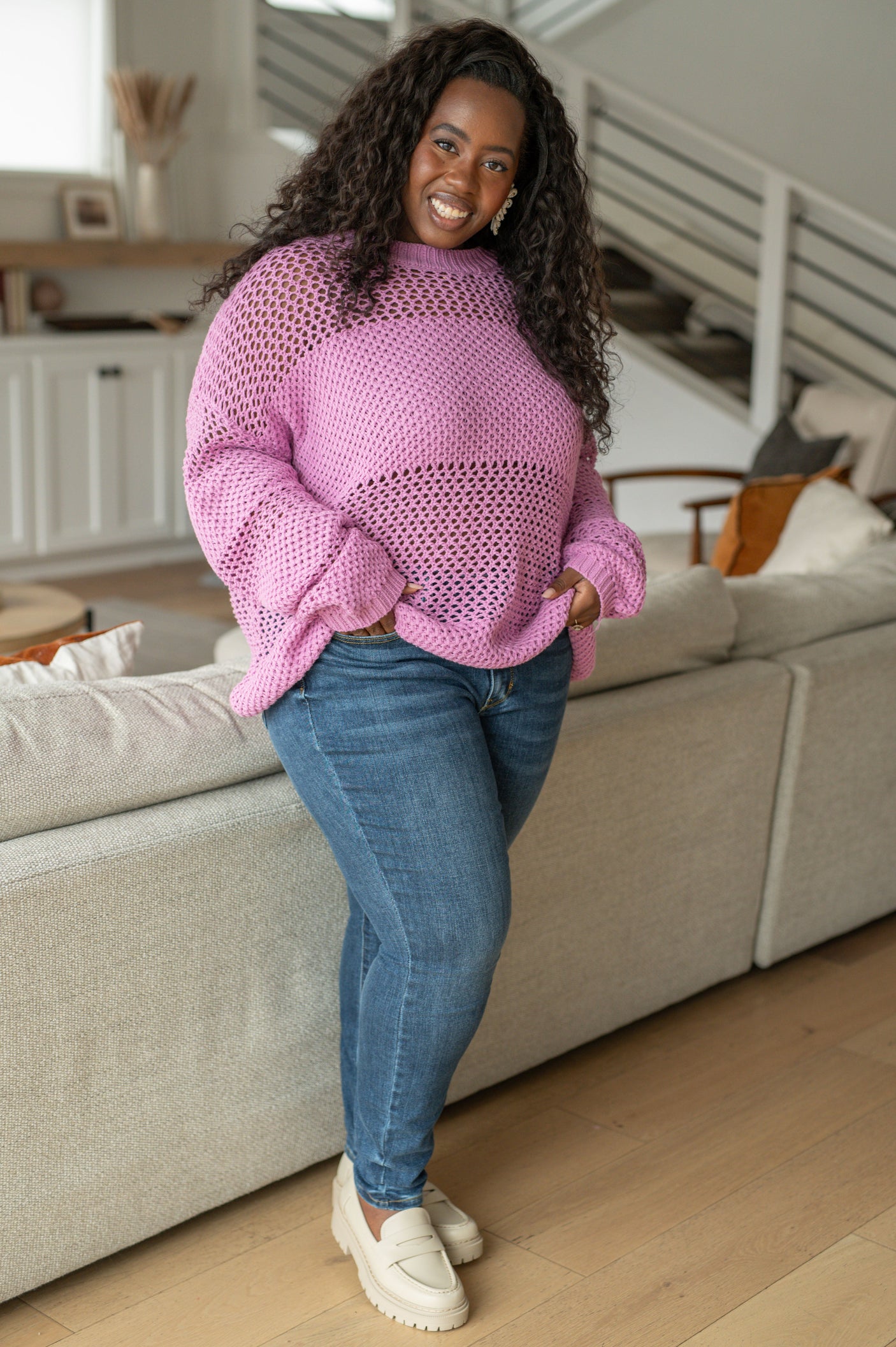 My Latest Love Loose Knit Sweater - Liarian Unlimited Boutique