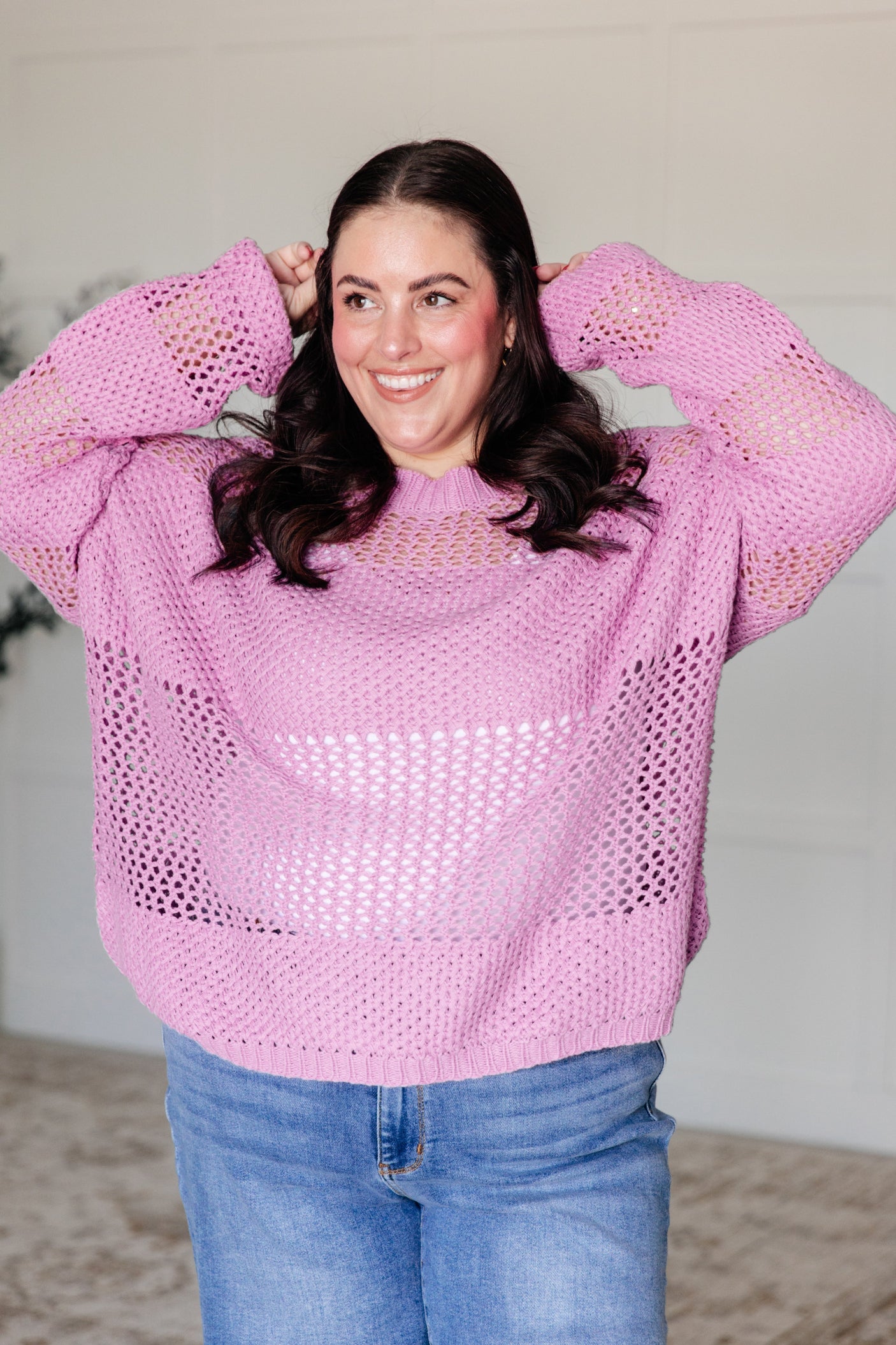 My Latest Love Loose Knit Sweater - Liarian Unlimited Boutique