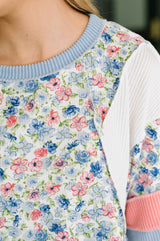 My Version Of Love Color Block Top