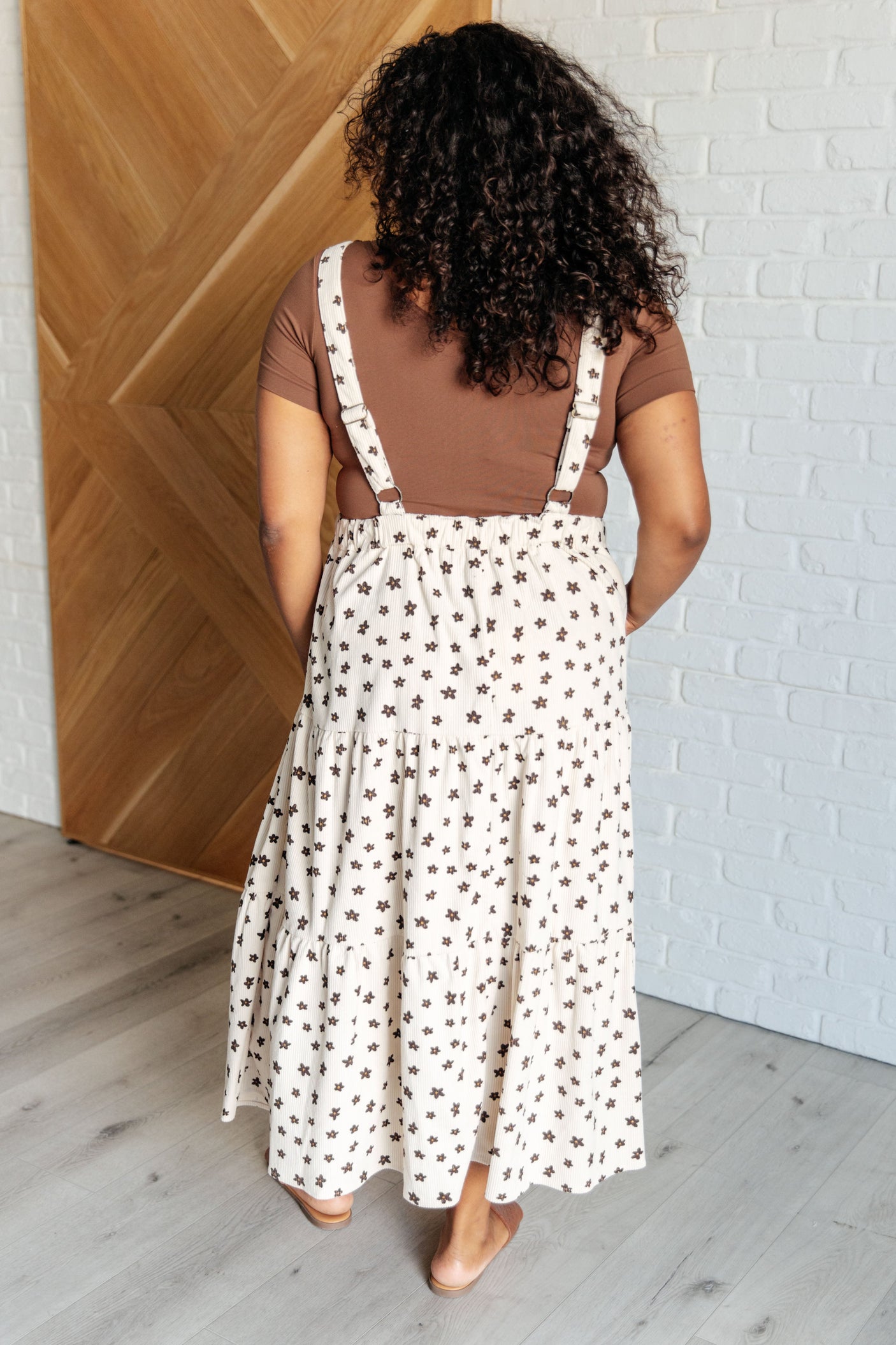 Vestido de campos de flores naturalmente chic