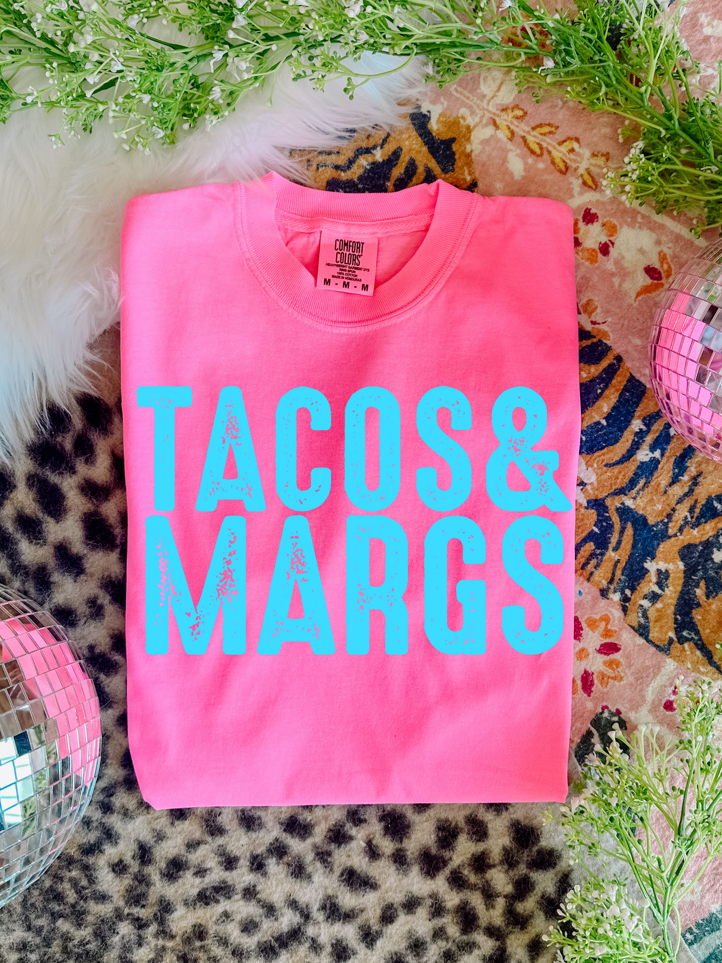 Camiseta gráfica de Taco's &amp; Margs