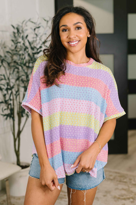 Never Been So Sure Textured Top