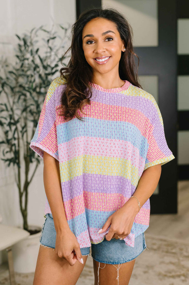 Never Been So Sure Textured Top