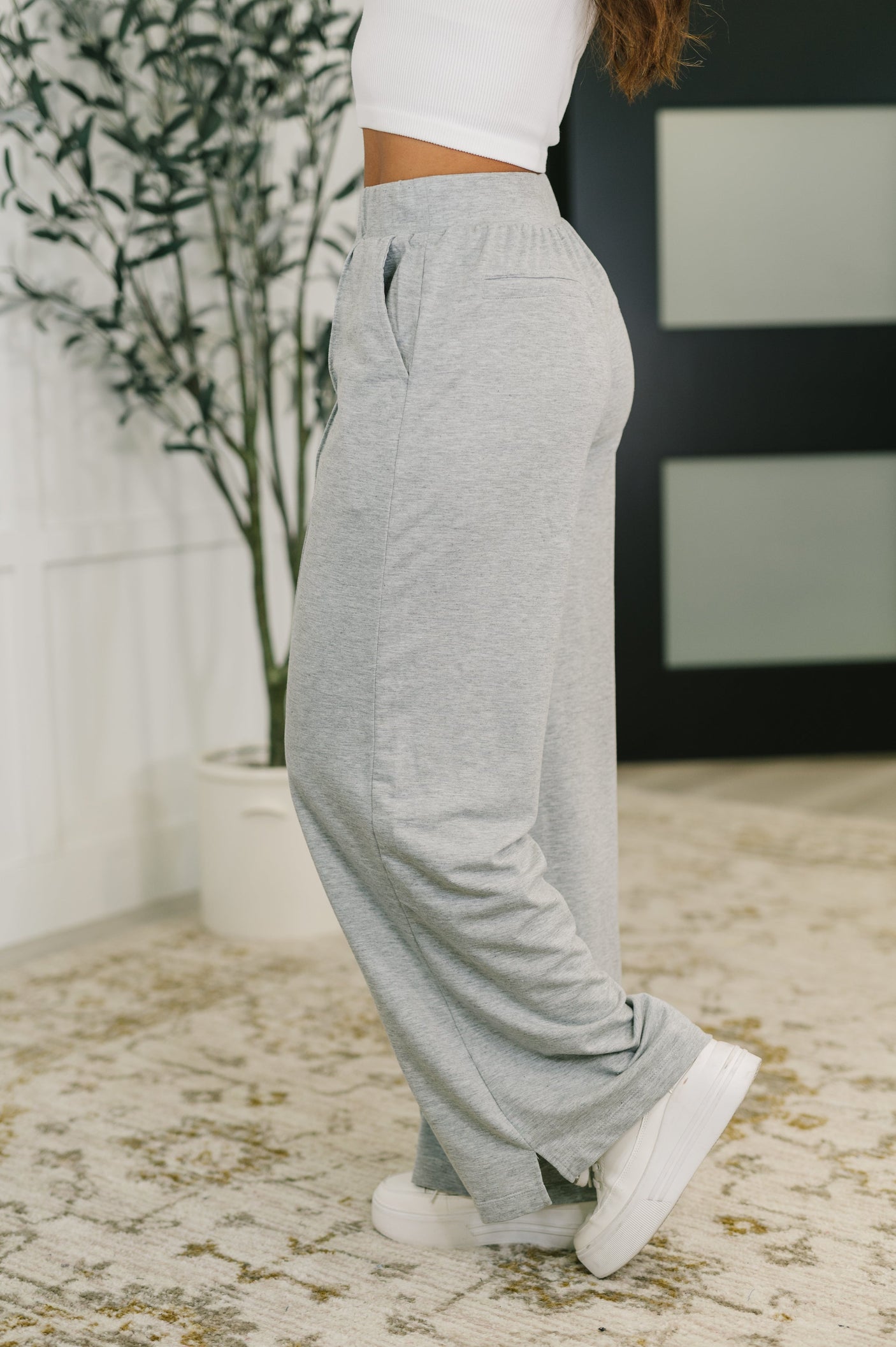 Pantalones anchos con costuras New Discovery Center